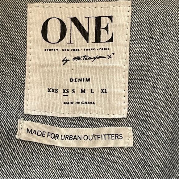 One Teaspoon x Urban Outfitters Denim Utility Jumpsuit XS - Picture 9 of 10